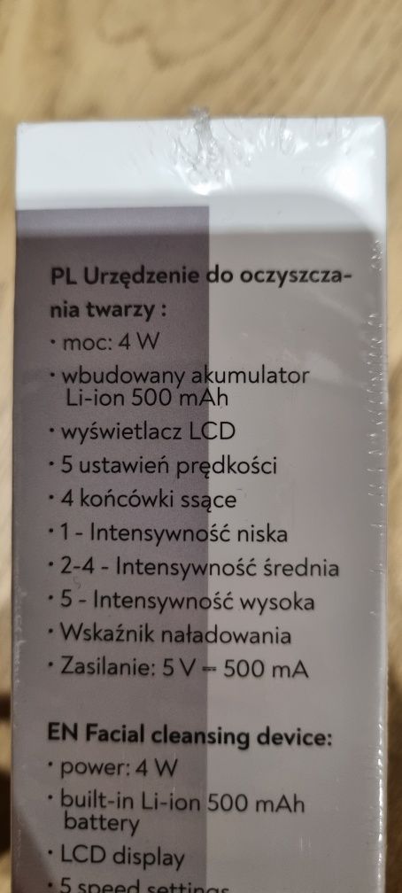 Huslog urządzenie do oczyszczania twarzy