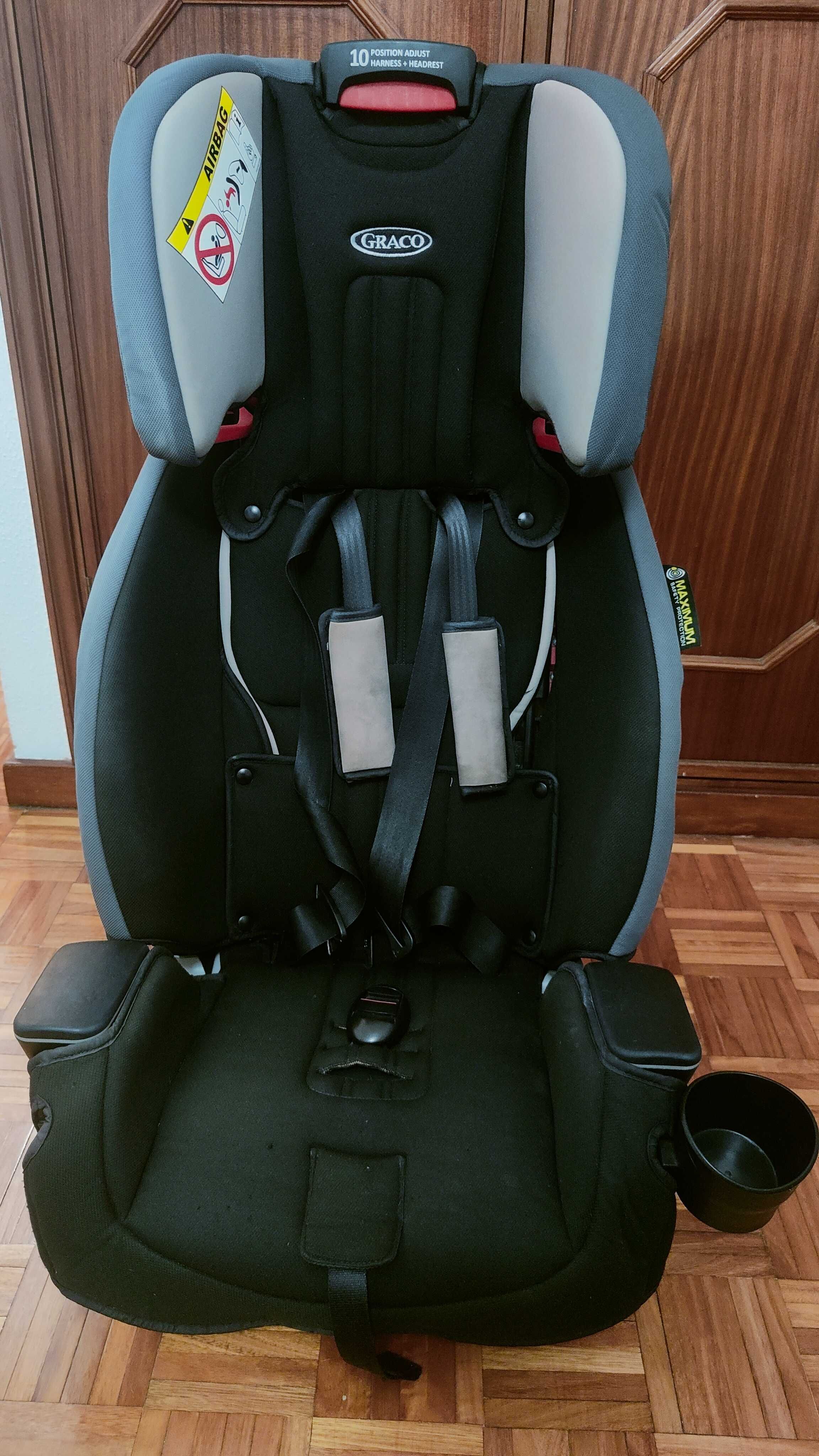 Cadeira auto Graco milestone 0-36Kg
