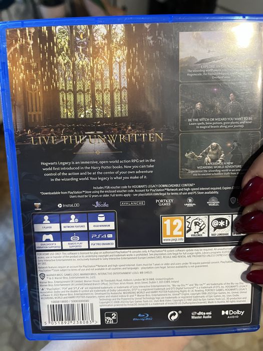 Hogwart’s legacy jak nowa ps4