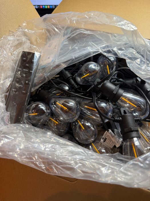 Girlanda LED 30 światełek + pilot | 30 metrów | Adapter GRATIS