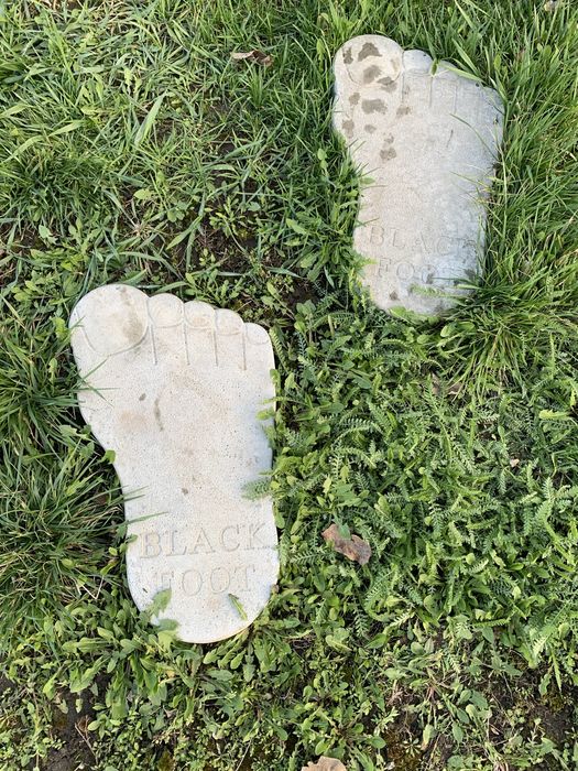 Тротуарна плитка «сліди велетня»