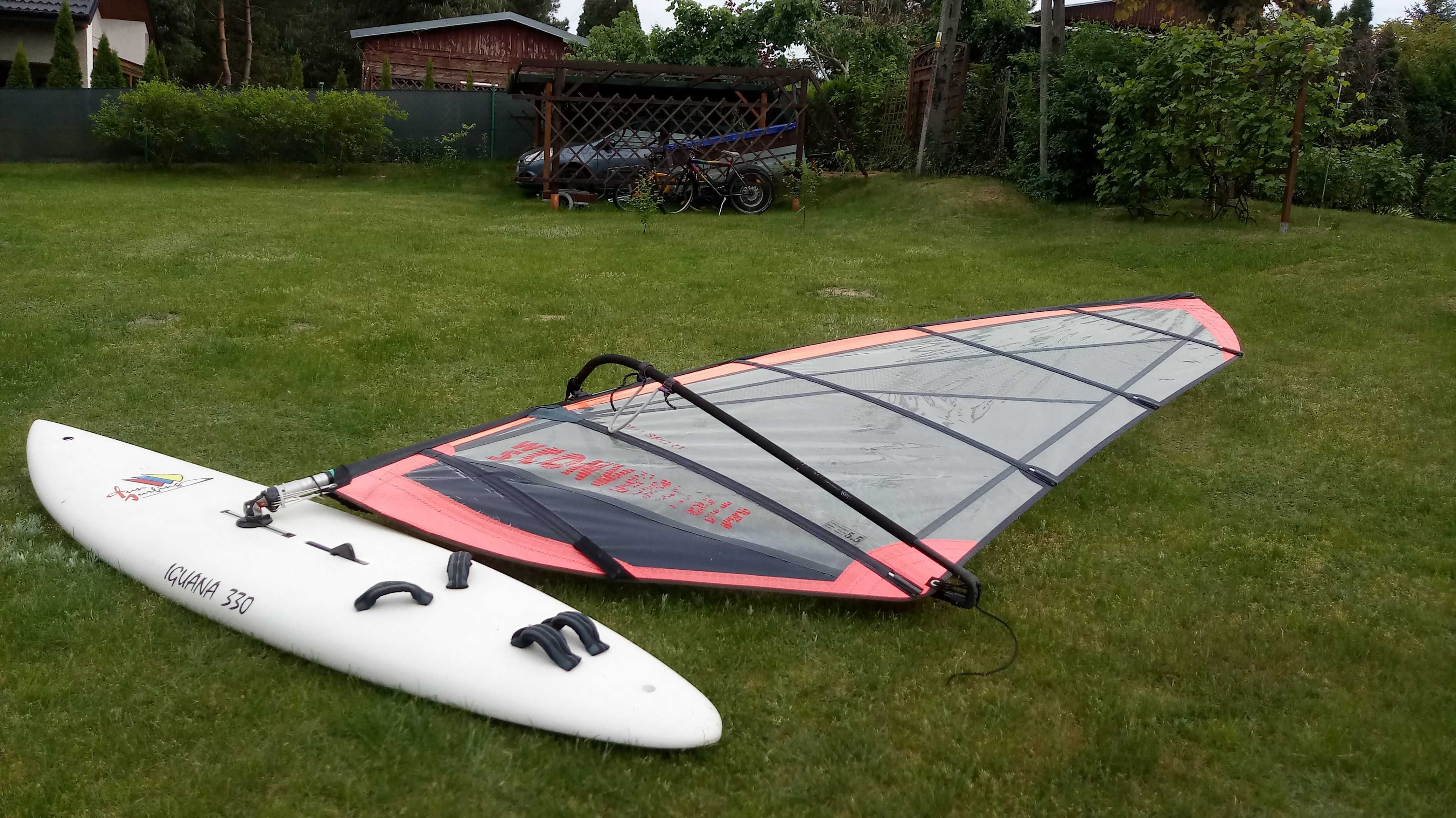 windsurfing deska z pędnikiem kpl.