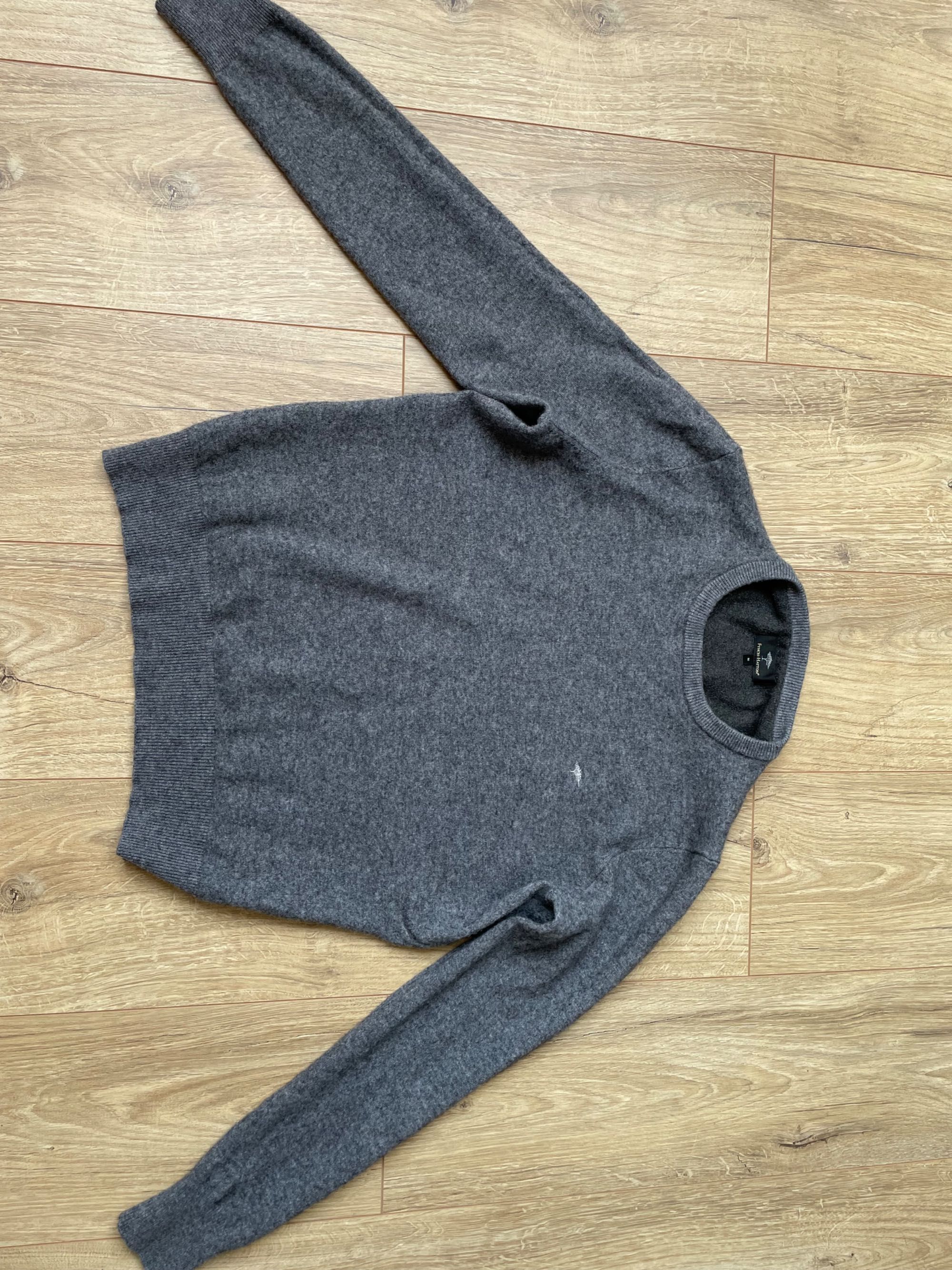 Fynch-Hatton sweter męski szary M