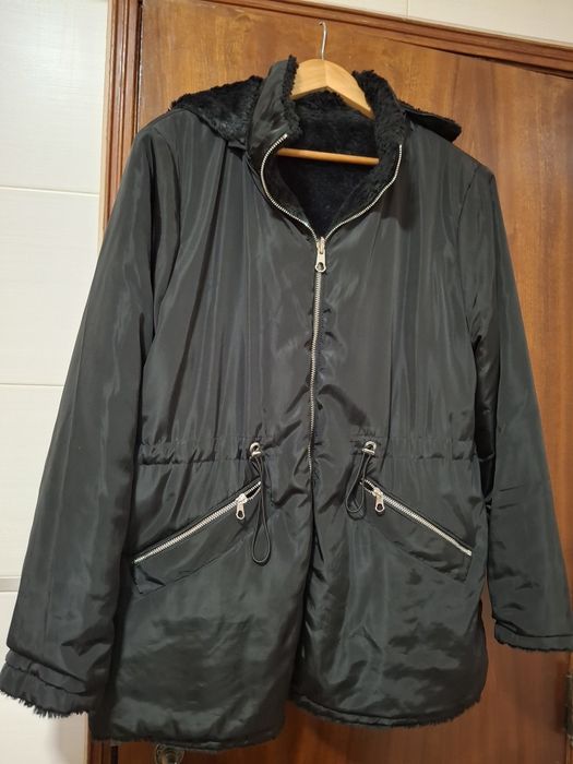 Casaco com dois lados reversível