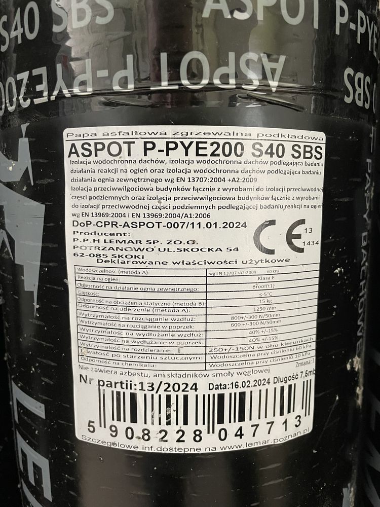 Papa Lemar Aspot P-PYE200 S40 SBS