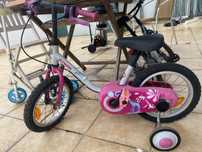 Bicicleta menina e menino