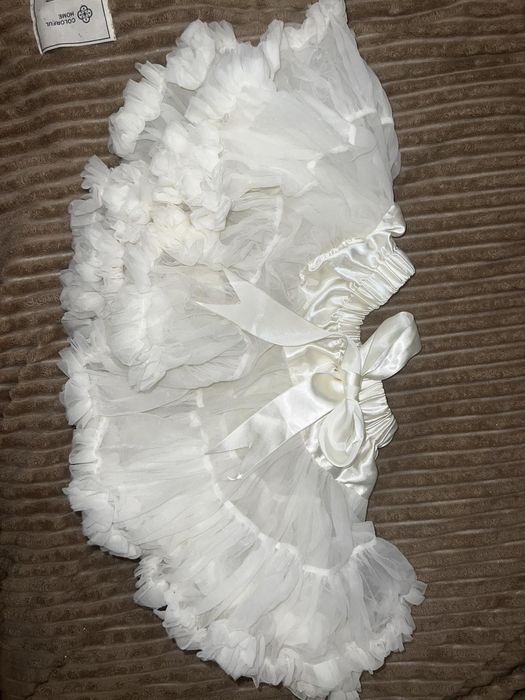 Юбка спідниця сніжинки на 4-8  років