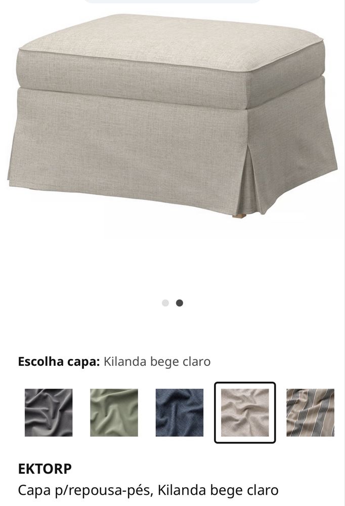 Capa para repousa Pés ikea