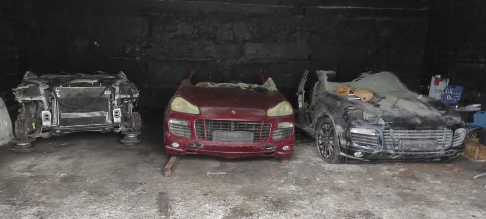 Мотор Porsche Cayenne 4.8