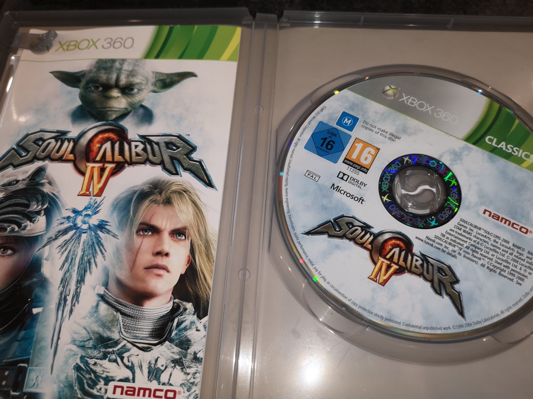 Soulcalibur 4 XBOX 360 gra (bijatyka jak Tekken) Namco (stan bdb)