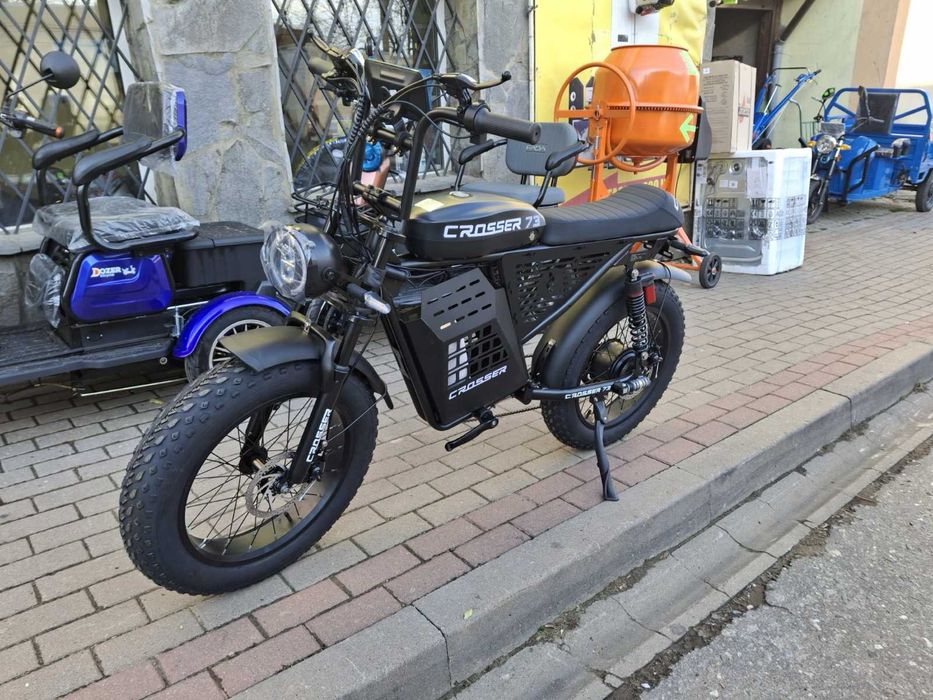 Електровелосипед- Crosser73 500W (FATBIKE)