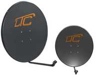 Nowa Antena Satelitarna SAT LTC 80 CM GRAFIT TANIO