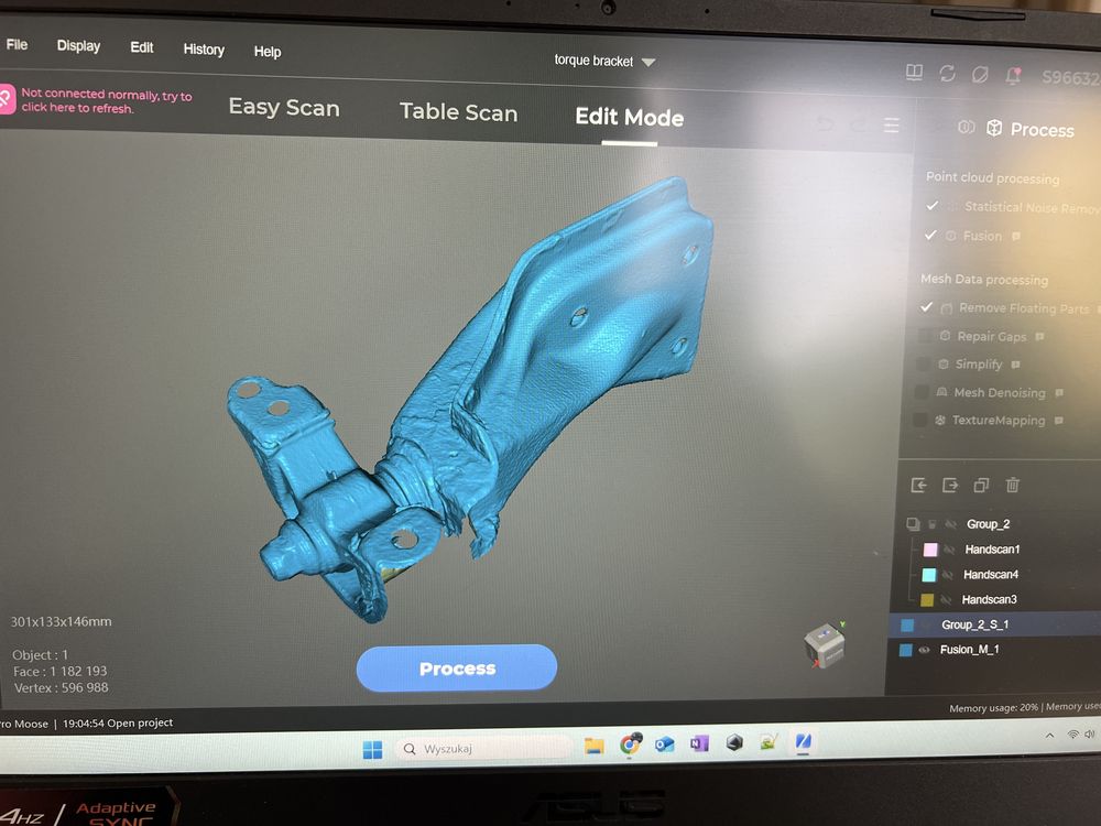 Skaner 3D 3Dmakerpro Moose 0,03mm