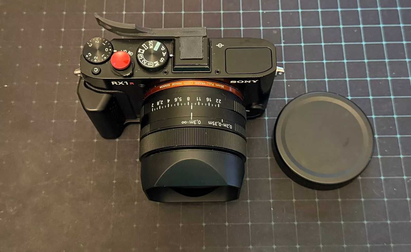 Sony RX1R com acessórios