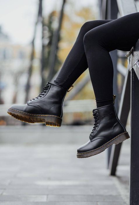 Черевики жіночі Dr.Martens 1460 Black 11822006 Доктор Мартінс