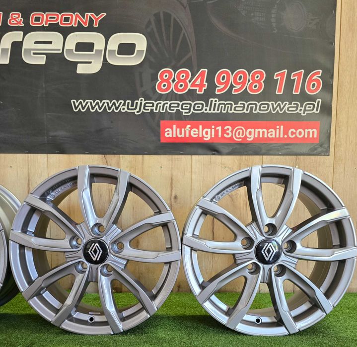 NOWE ALUFELGI RENAULT 16x5x114,3 - Express,Kadjar,Kangoo,Talisman,ZOE