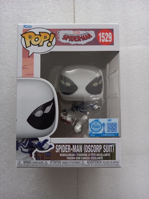 Funko pop Spiderman oscorp suit exclusive marvel
