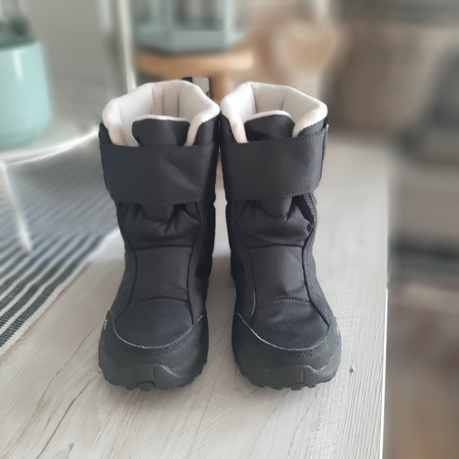 Buty zimowe dziecięce wodoodporne Quechua Decathlon chłopiec,dziewczyn