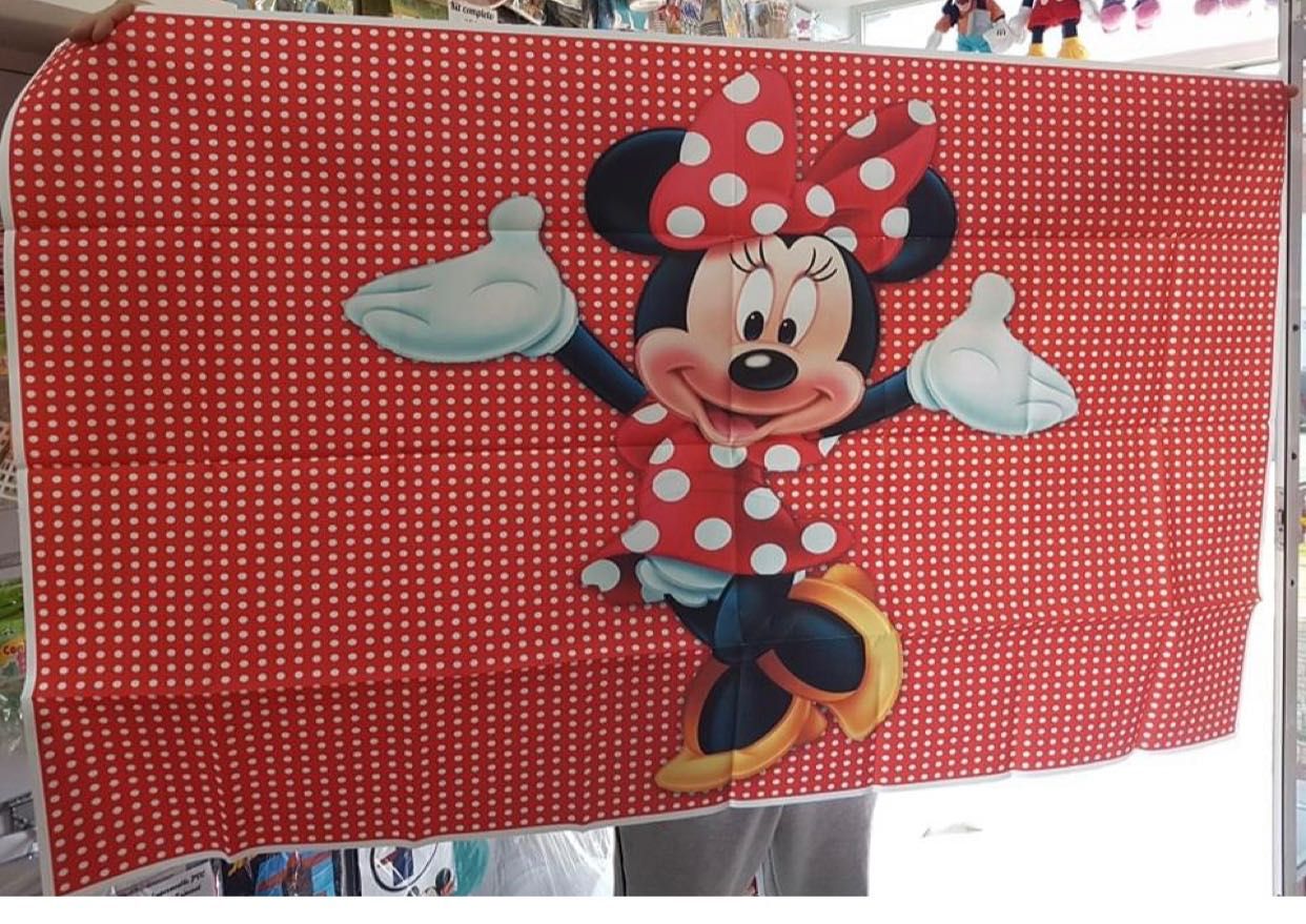 Painel de festa da Minnie