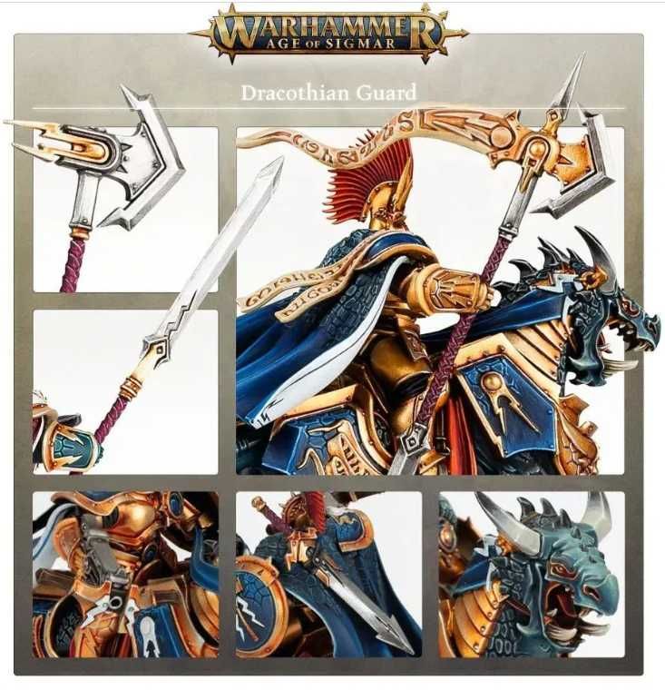 Warhammer Age of Sigmar Stormcast Eternals Dracothian Guard