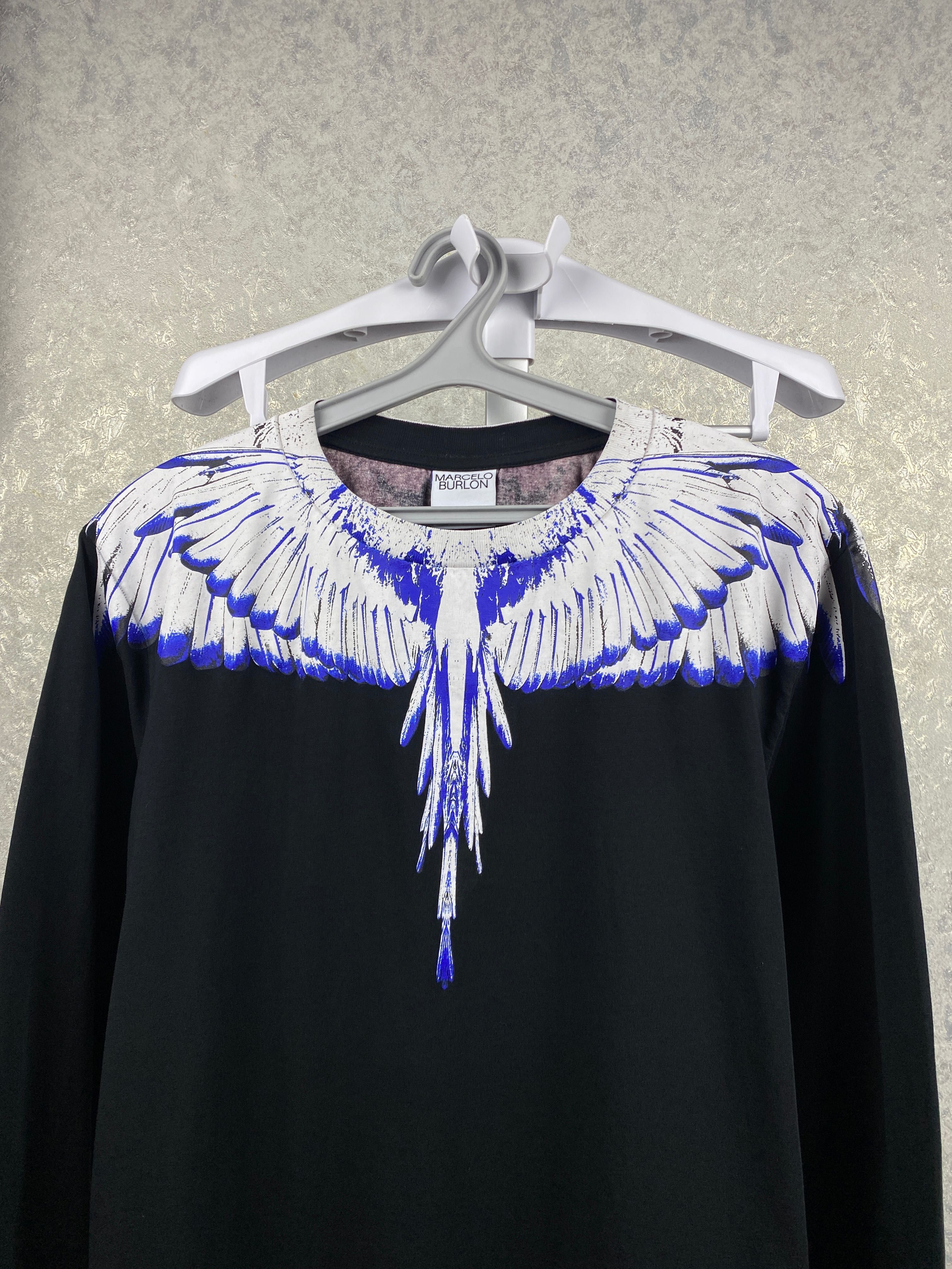 Мужская кофта/лонгслив MARCELO BURLON Icon Wings S/M