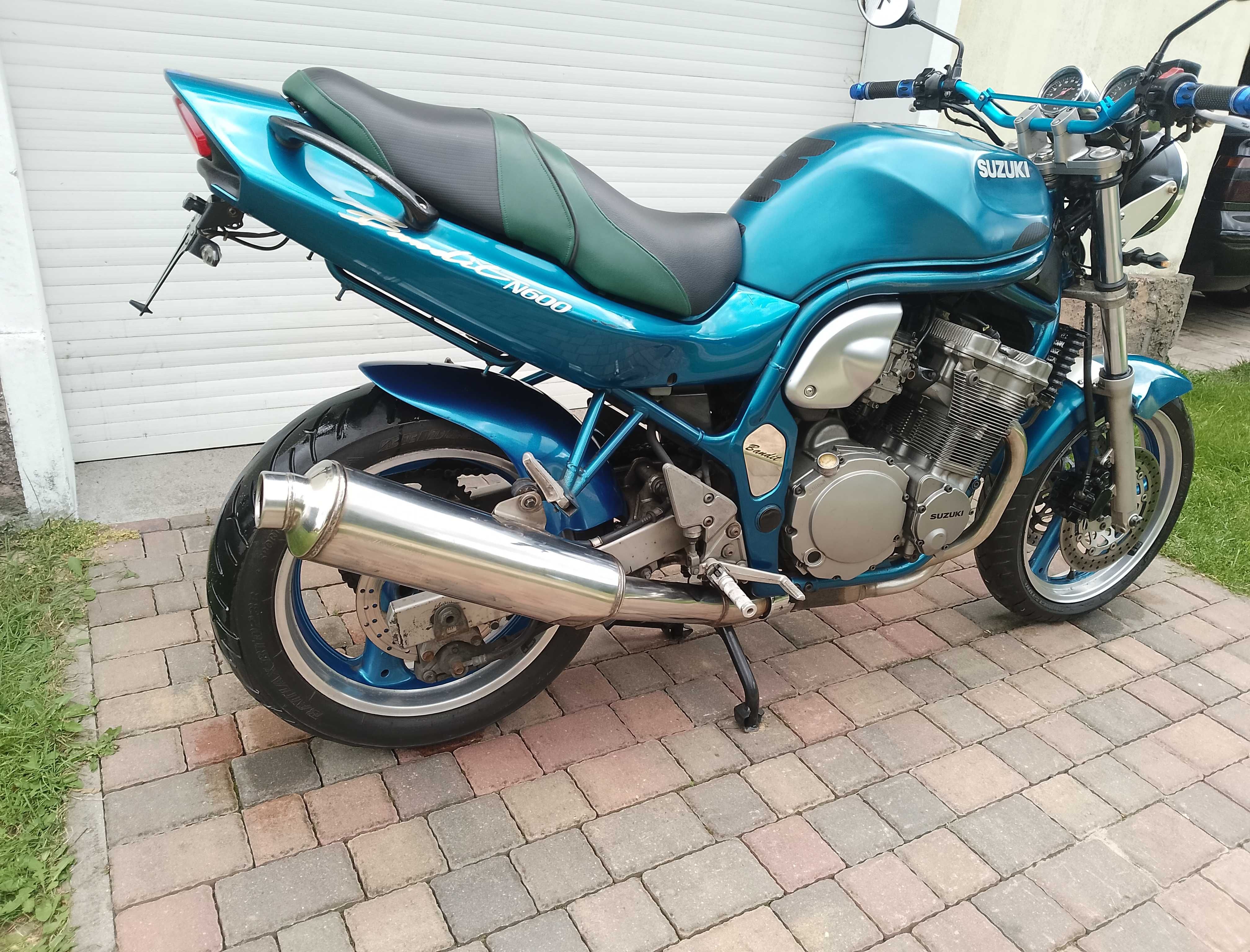 Suzuki Bandit 600n nowy napęd aku dodatki w kolorze ,możliwość A2