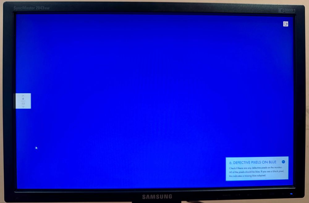 Monitor Samsung 2043NW 20" LCD 1680x1050 16:10 VGA, stan BDB