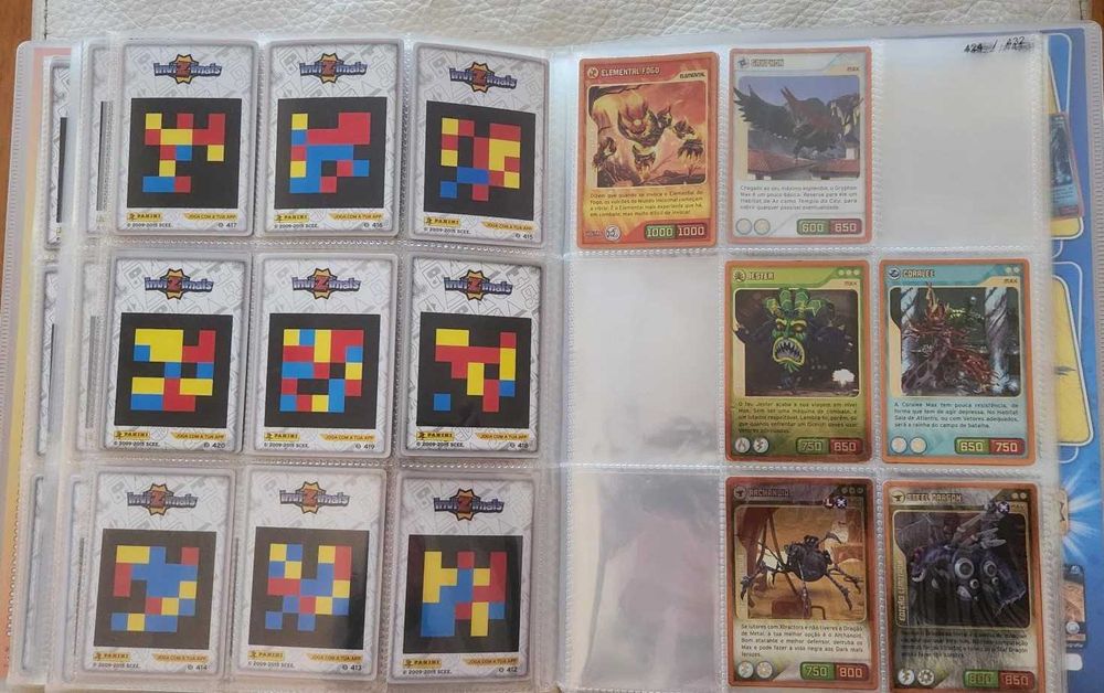 Coleções InviZimals Desafios Ocultos e Nova Aliança, cada 30 euros