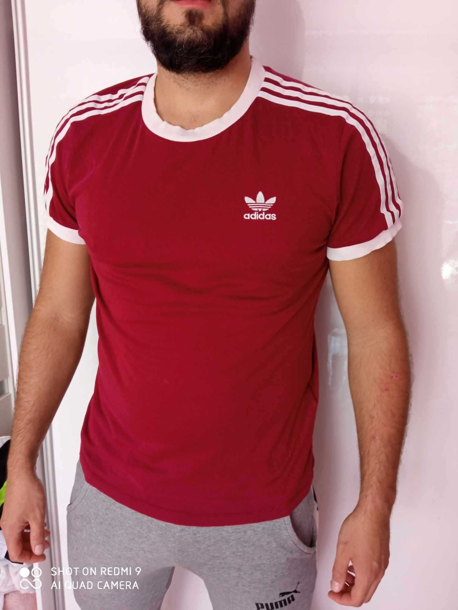 Koszulka męska Adidas, rozmiar L, oryginalna, stan idealny