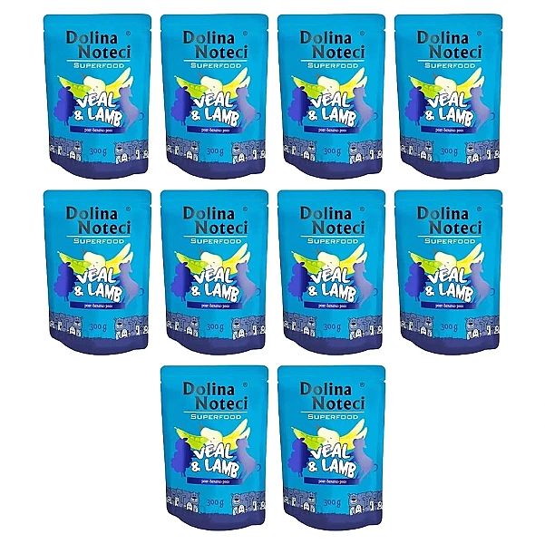 Dolina Noteci Superfood Cielęcin Jagnięci 300g x10