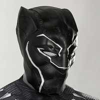 Fato e Máscara Pantera Negra Black Panther Adulto