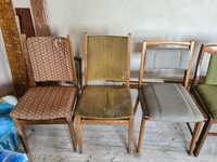 Krzesła używane cena za 9 sztuk 200 zł