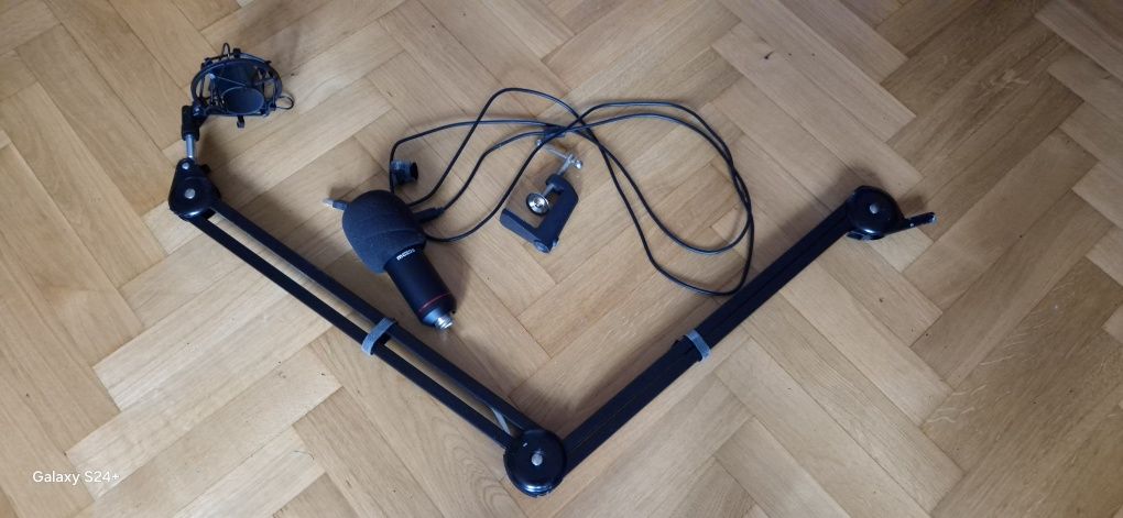 Statyw biurkowy Mozos SB36 + Mikrofon Mozos USB MKIT - 900PRO Gamer