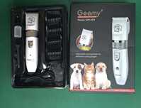 Портативна машинка для стрижки собак Gemei GM-634 USB з насадками