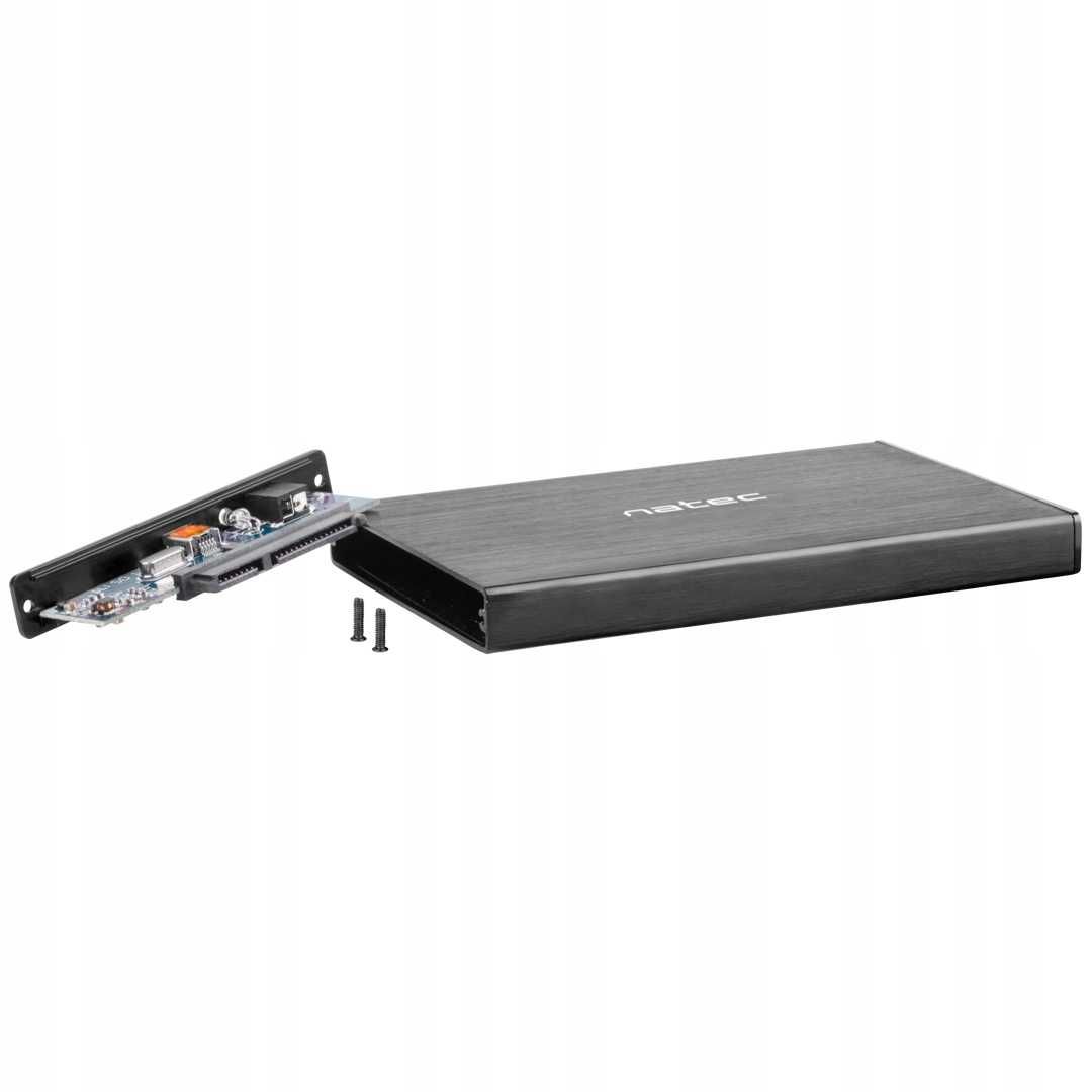 Obudowa na dysk HDD/SSD zewnętrzna NATEC RHINO GO SATA3 2.5 USB3.0 LED