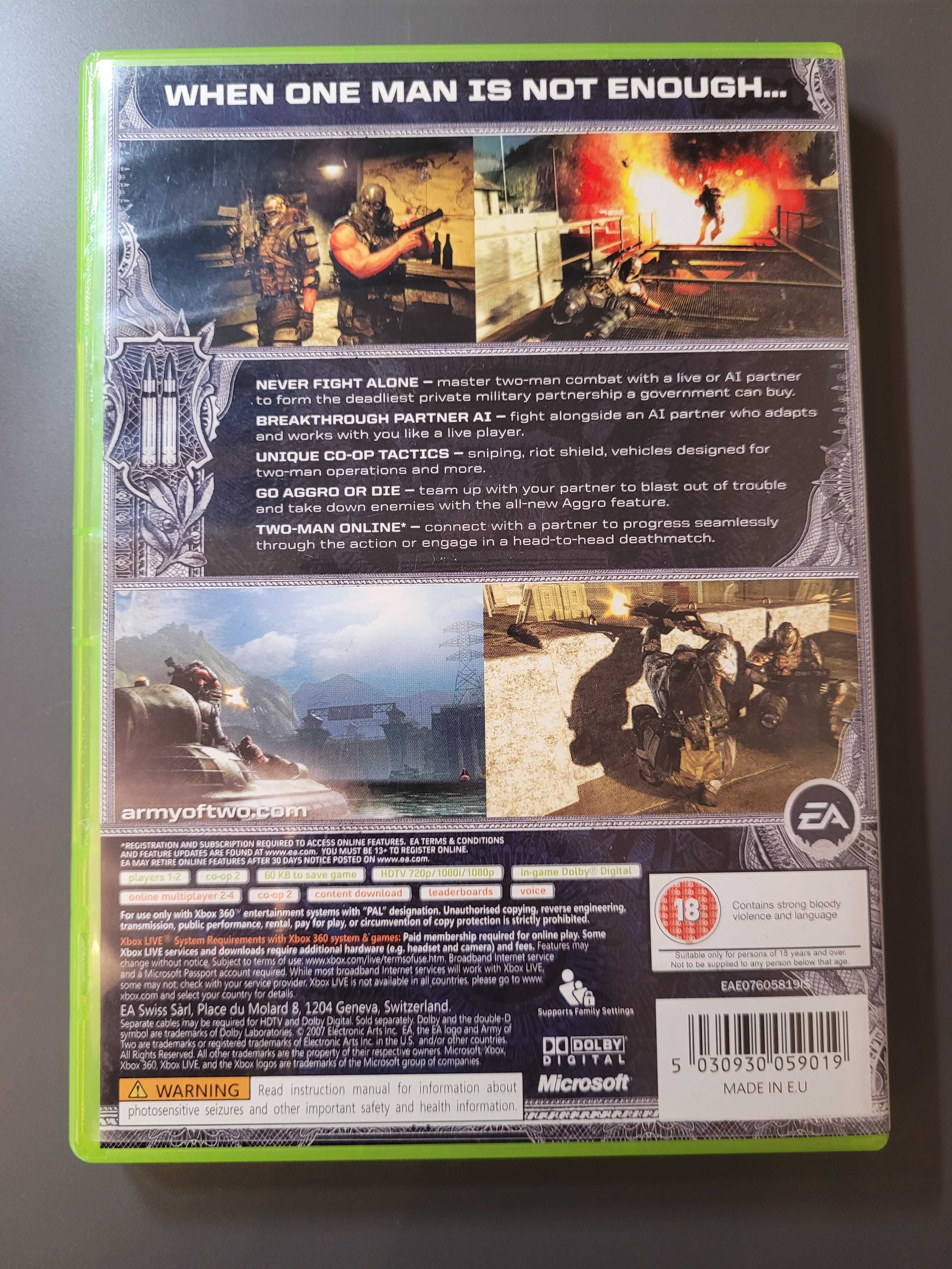 Army of Two Xbox 360 gra akcji na konsole