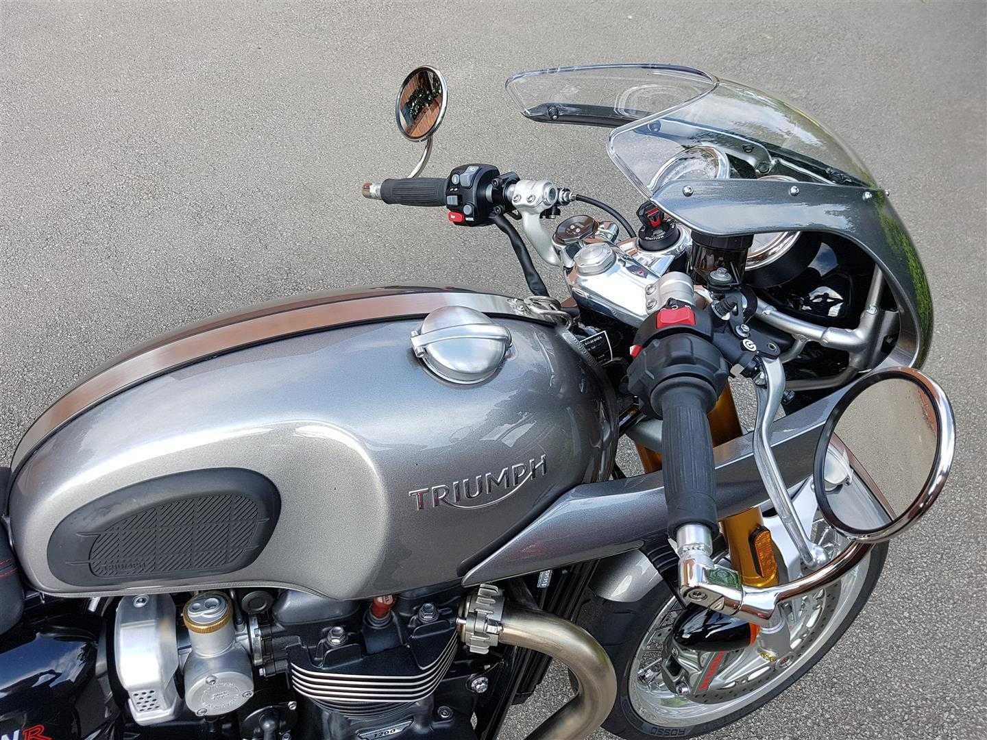 Зеркала Caferacer / каферейсер Halcyon 830 Classic Bar End Mirror