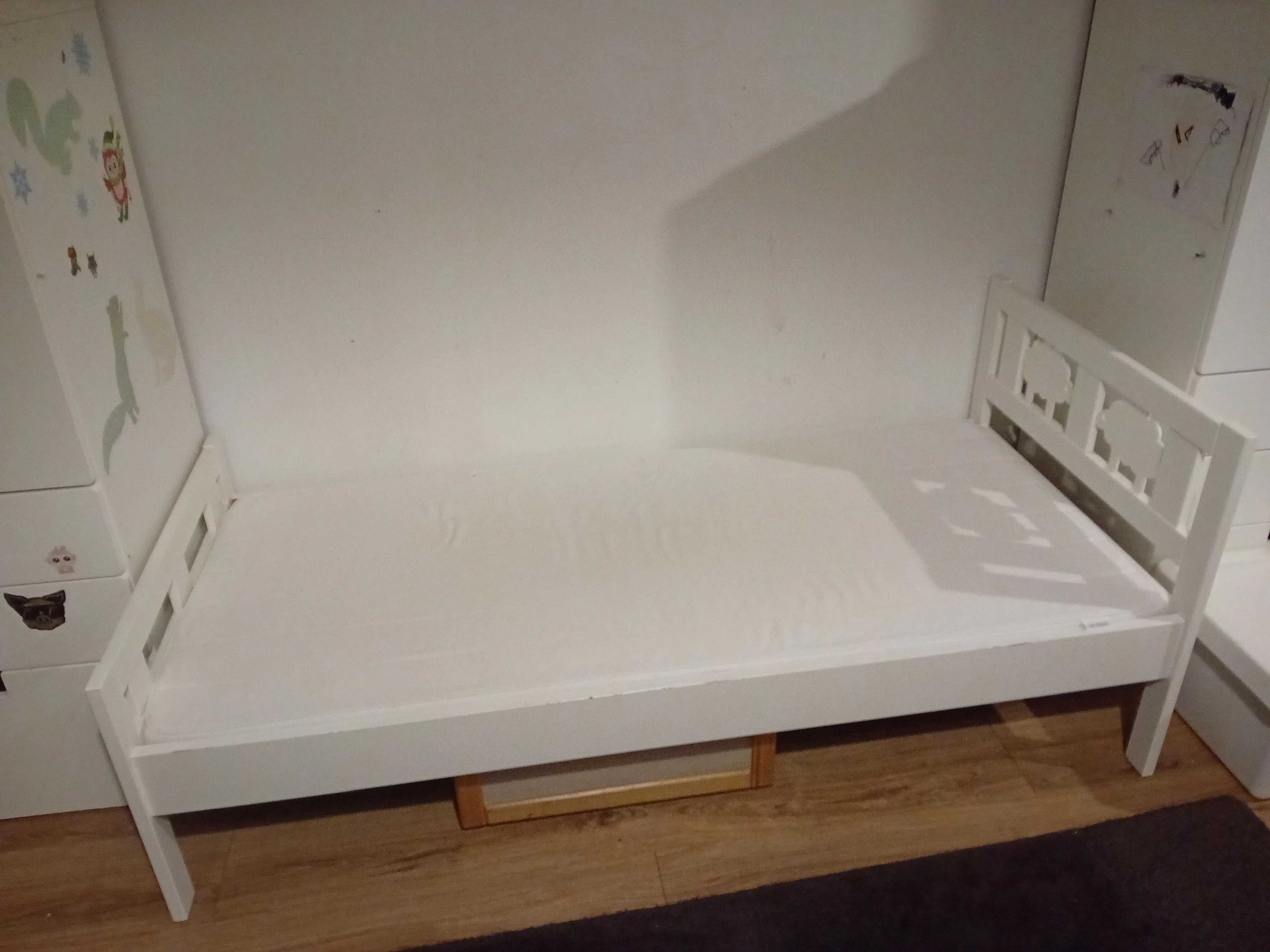 Łóżko dzieciece ikea białe
