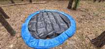 Trampolina 2.5m z zabezpieczeniem