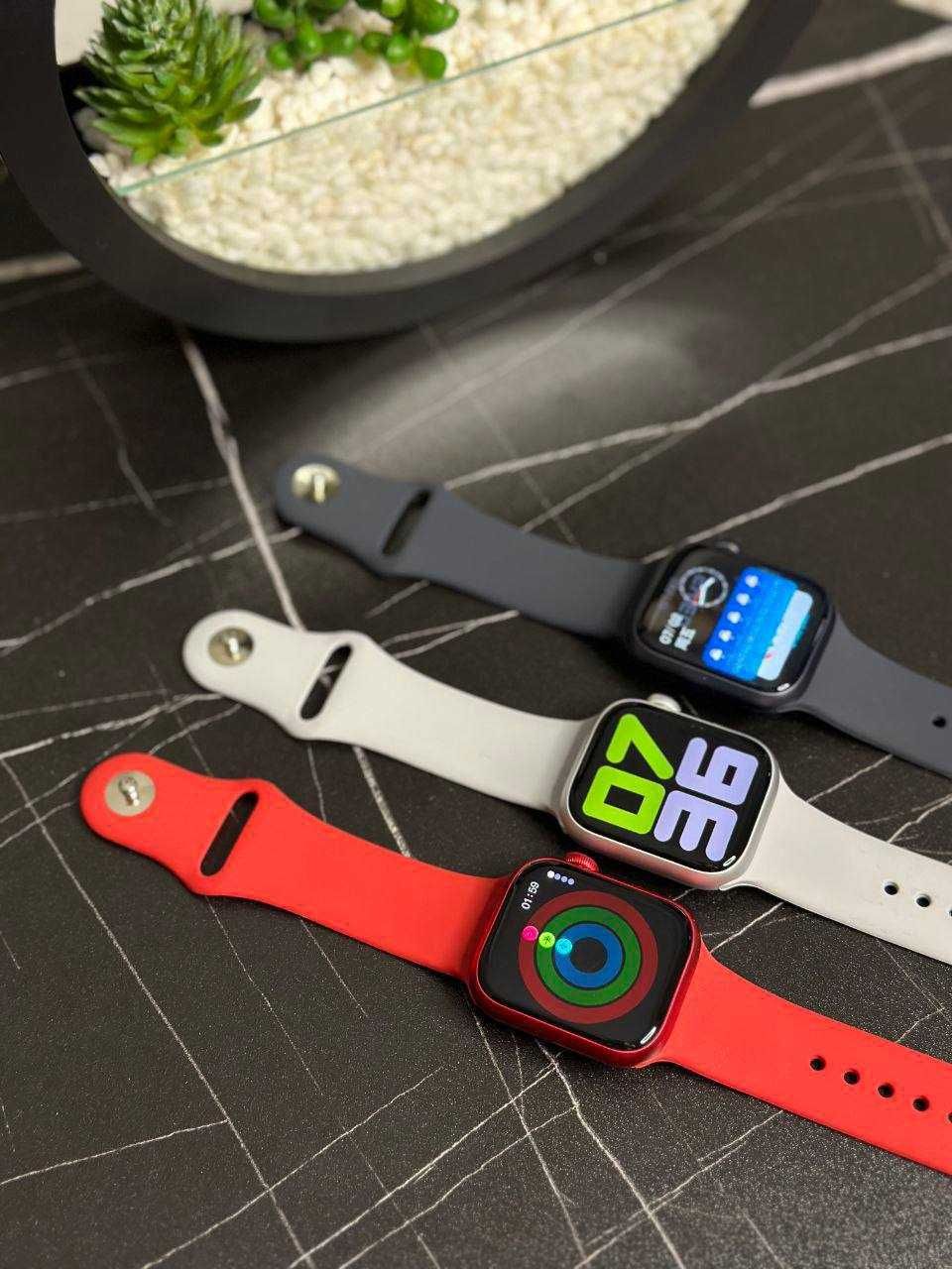 AMOLED 100%‼️ Смарт годинник Apple Watch 9 серії на 41 мм • МАГАЗИН