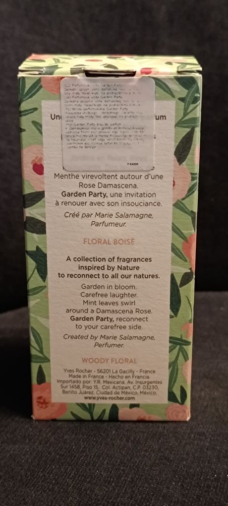 Woda perfumowana yves Rocher garden party