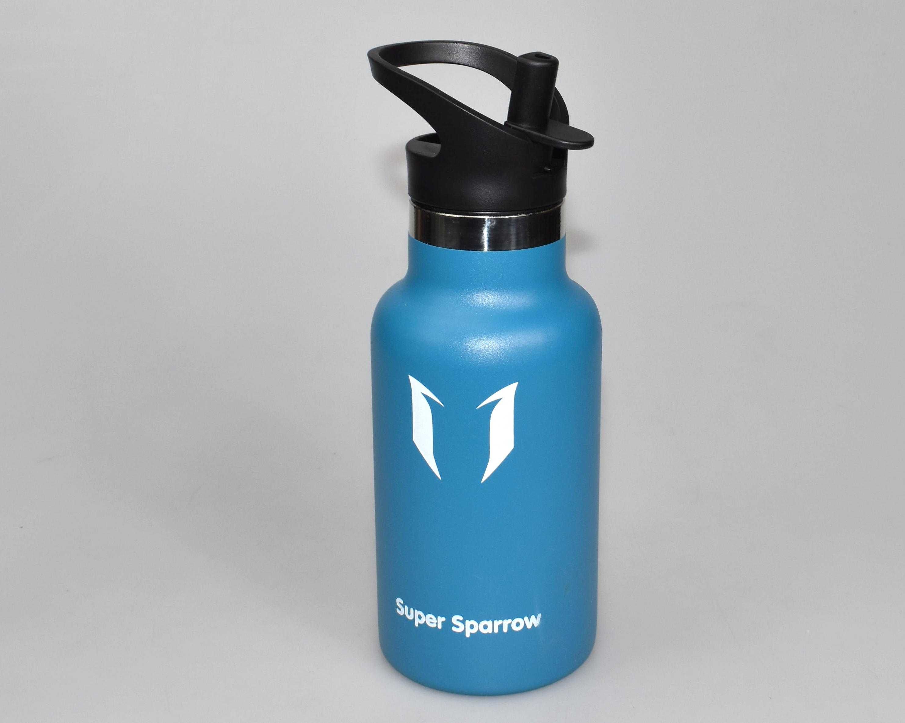 Super Sparrow Butelka Izolowana 350ML NIEBIESKA
