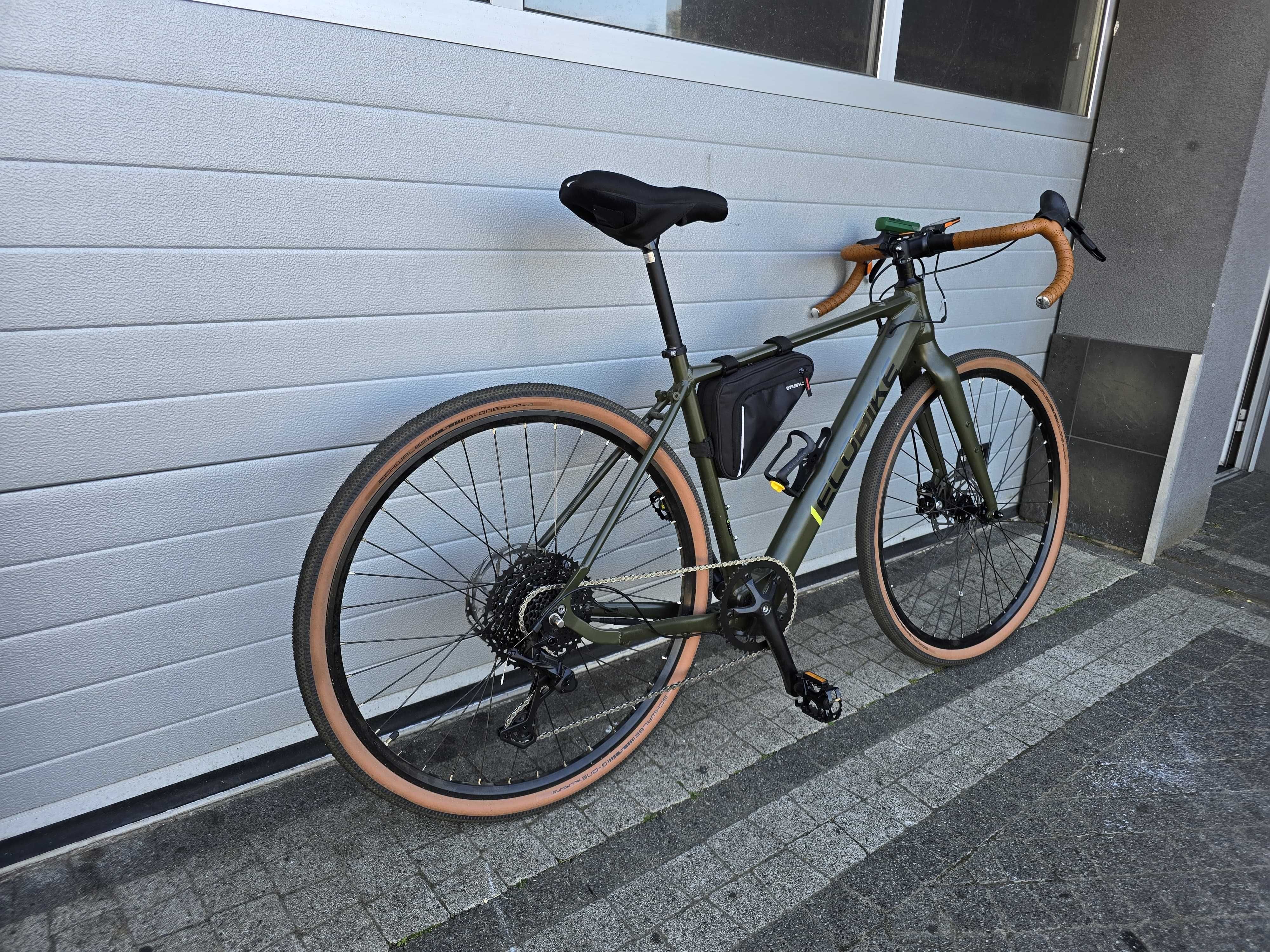Ecobike Forest - Lekki rower elektryczny gravel jak nowy!