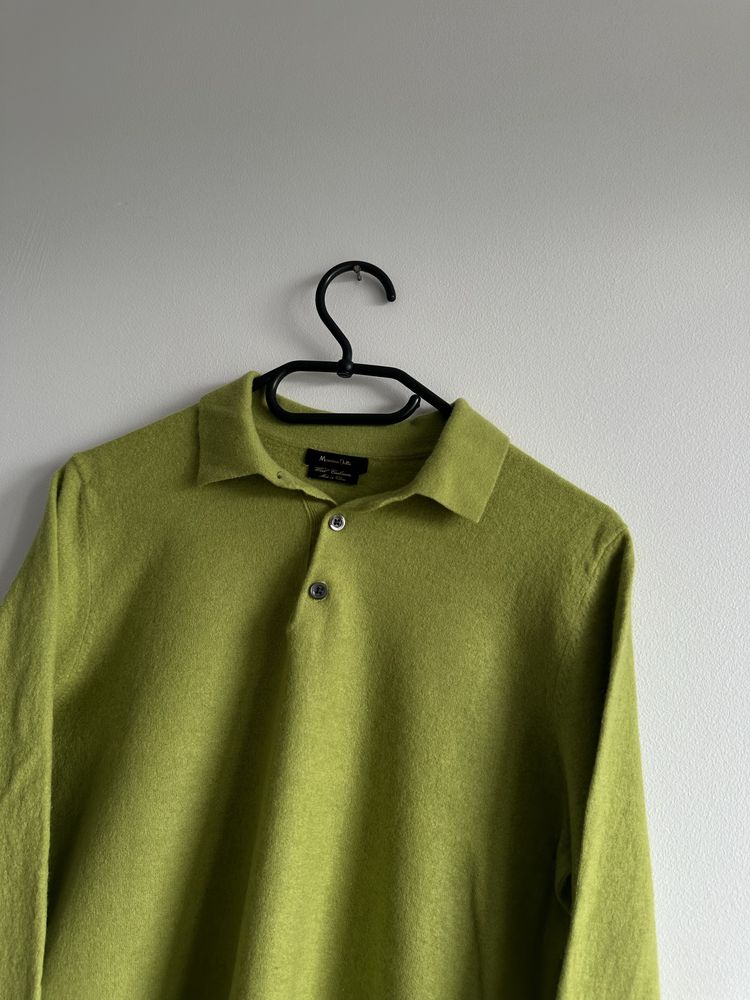 Sweter wełna + kaszmir Massimo Dutti