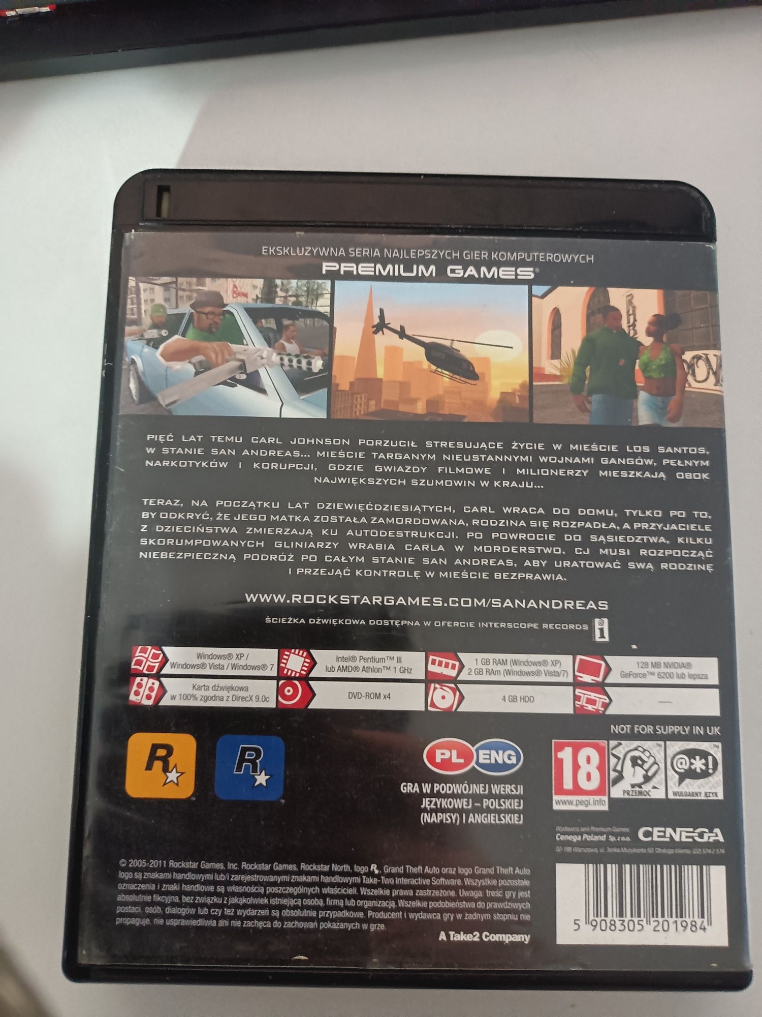 Grand theft auto SA PC Premium games PL
