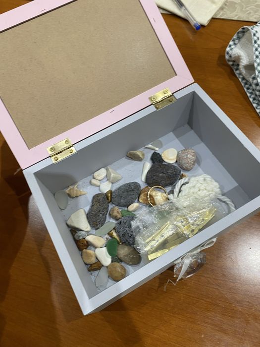 Caixa guarda joias gato preto