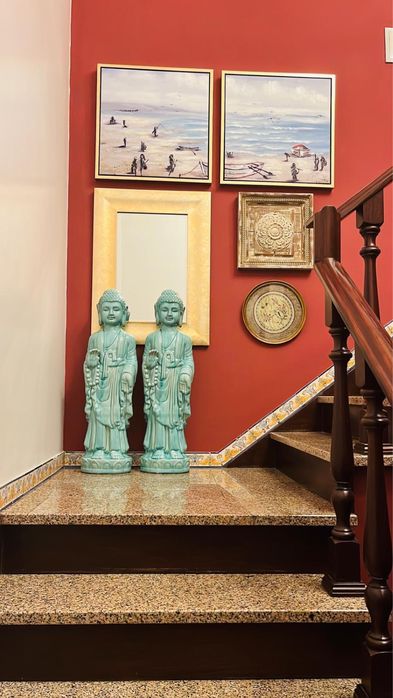 2 quadros mar e pescadores