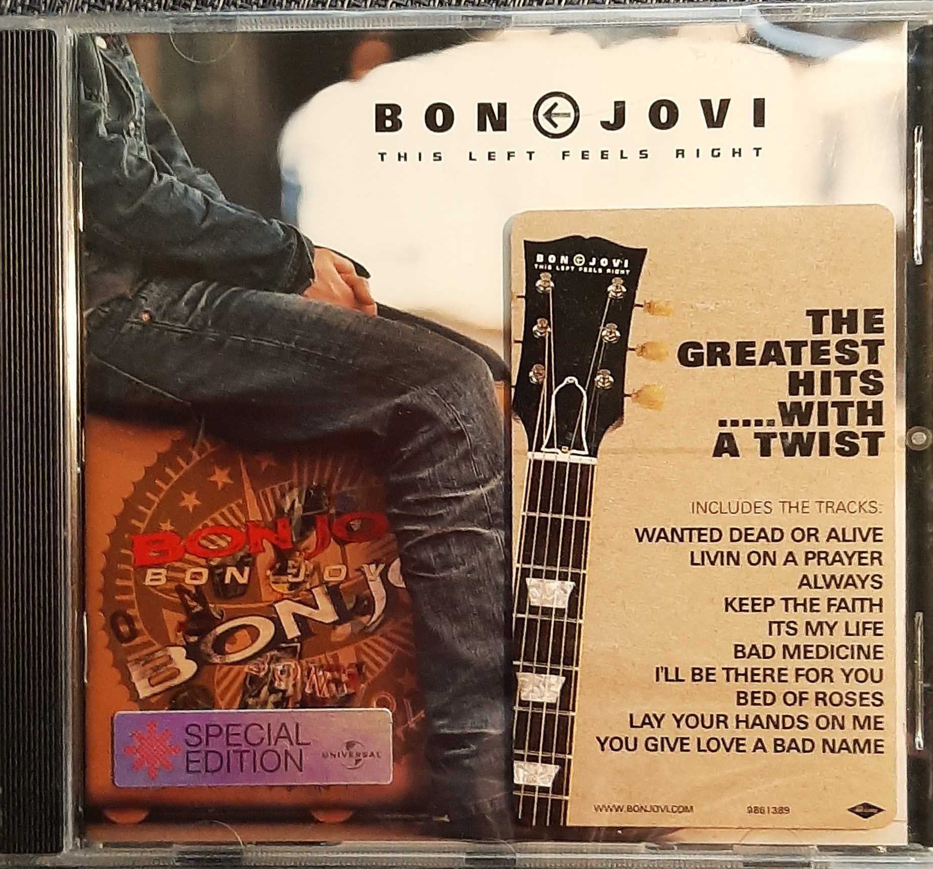 Polecam CD BON  JOVI -This Left Feel Right CD Edycja Limitowana !