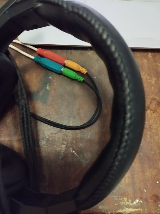 Навушники ergo з переходником для телефона