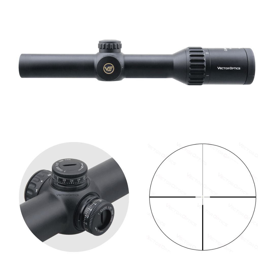 Luneta Biegowa Vector Optics Continental x6 1-6x24 Hunting SFP SCOC-23